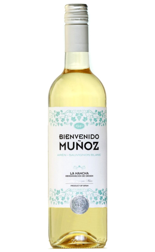 Bienvenido Munoz Airen-Sauvignon Blanc La Mancha