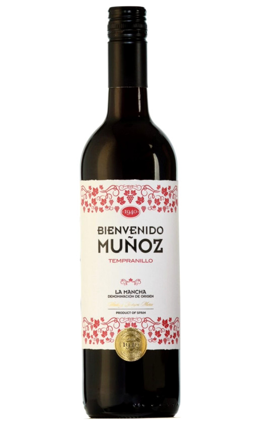 Bienvenido Munoz Tempranillo La Mancha