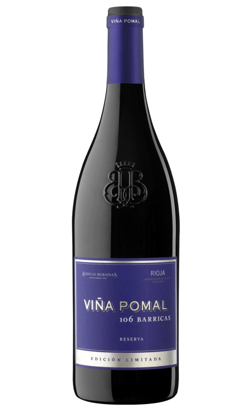 Bilbainas Vina Pomal 106 Barricas Reserva Rioja a 2014