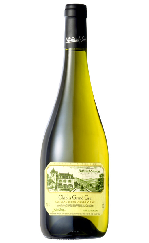 Billaud-Simon Chablis Grand Cru Les Blanchots Vieille Vigne 2006