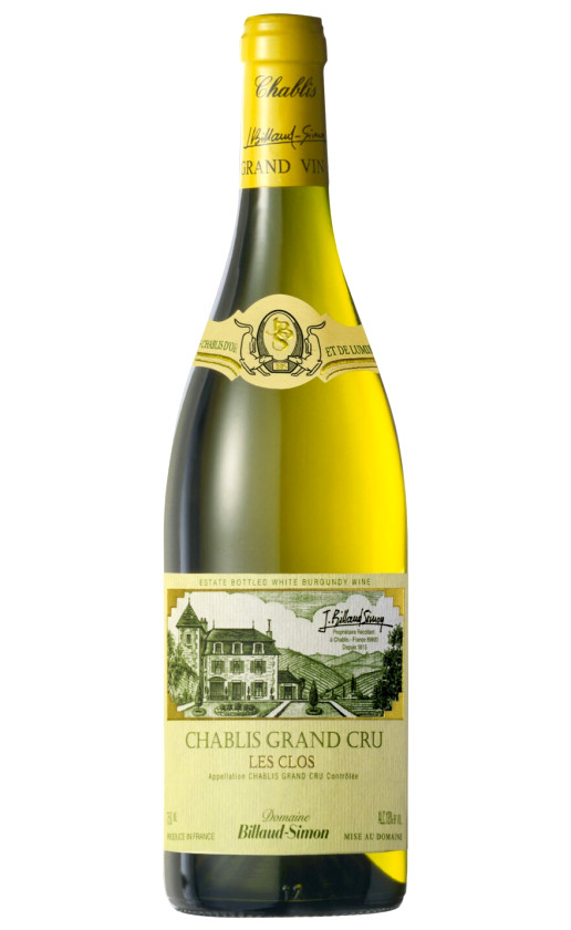 Billaud-Simon Chablis Grand Cru Les Clos 2008