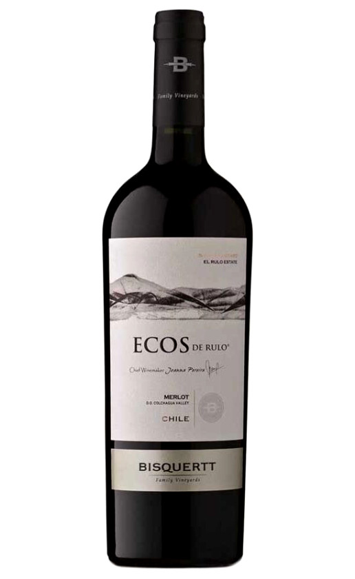 Bisquertt Ecos de Rulo Merlot Colchagua Valley 2016