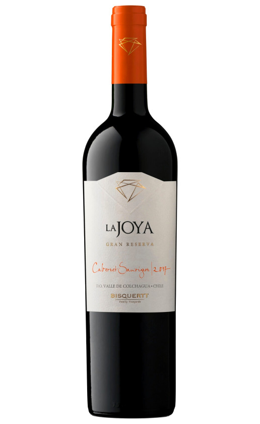 Bisquertt La Joya Gran Reserva Cabernet Sauvignon Colchagua Valley 2017