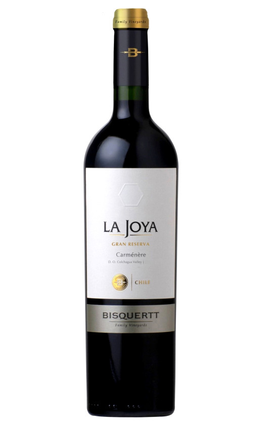 Bisquertt La Joya Gran Reserva Carmenere Colchagua Valley 2019