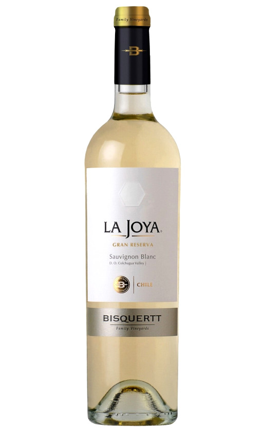 Bisquertt La Joya Gran Reserva Sauvignon Blanc Colchagua Valley 2016