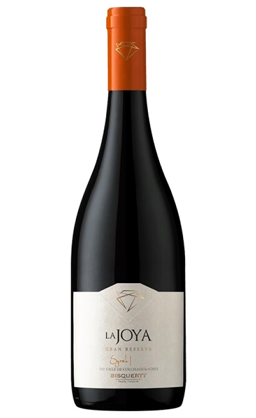Bisquertt La Joya Gran Reserva Syrah Colchagua Valley 2019