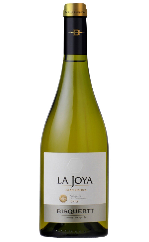 Bisquertt La Joya Gran Reserva Viognier Colchagua Valley 2015