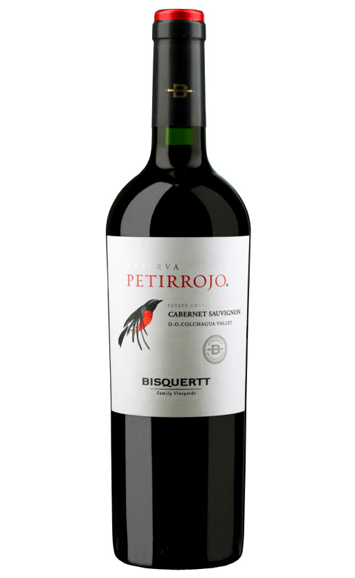 Bisquertt Petirrojo Reserva Cabernet Sauvignon Colchagua Valley 2019
