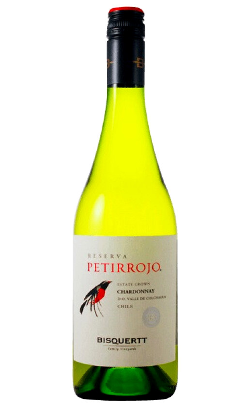 Bisquertt Petirrojo Reserva Chardonnay Colchagua Valley 2019