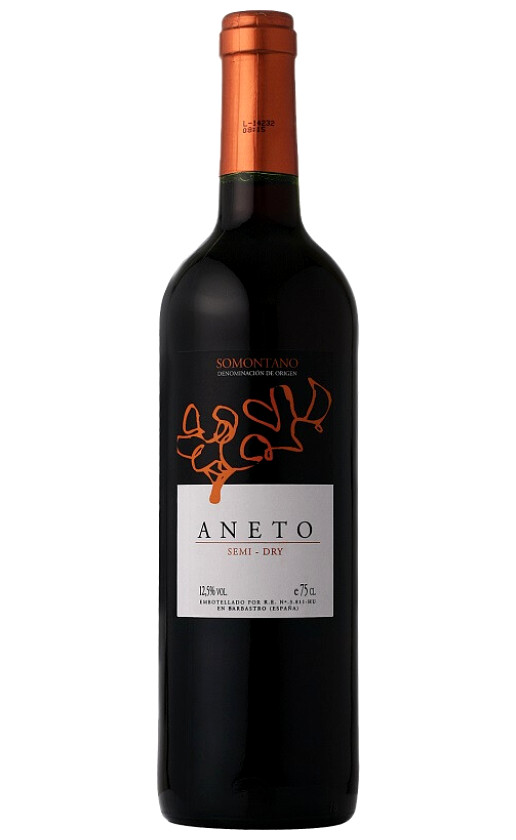 Bodega Pirineos Aneto Red Semi-dry Somontano