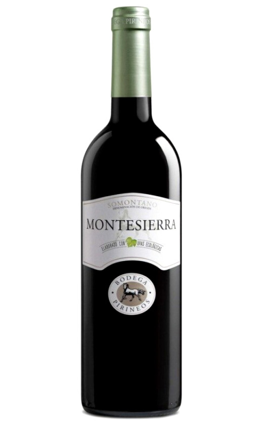 Bodega Pirineos Montesierra Tinto Ecologico Somontano
