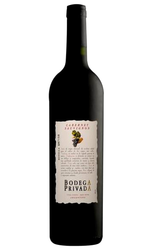 Bodega Privada Cabernet Sauvignon 2012
