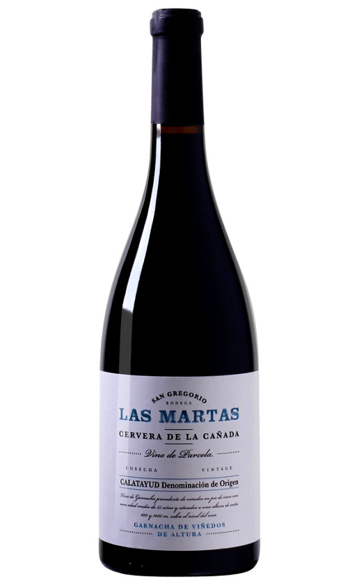 Bodega San Gregorio Las Martas Calatayud 2019