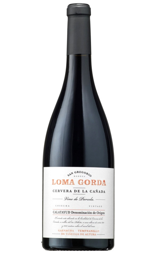 Bodega San Gregorio Loma Gorda Calatayud 2019