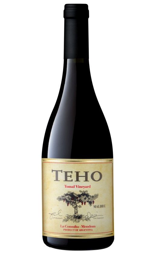 Bodega Teho Teho Tomal Vineyard Malbec 2018