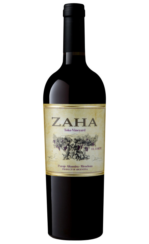 Bodega Teho Zaha Toko Vineyard El Corte 2018