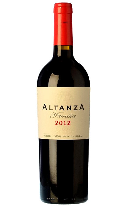 Bodegas Altanza Lealtanza Seleccion de Familia Reserva Rioja 2012