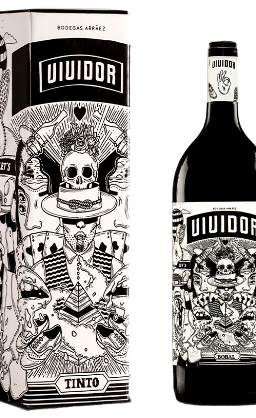 Bodegas Arraez Vividor Utiel-Requena 2017 gift box
