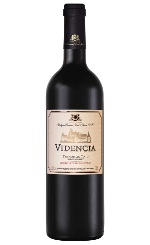 Bodegas Camino Real Videncia Tempranillo Tinto