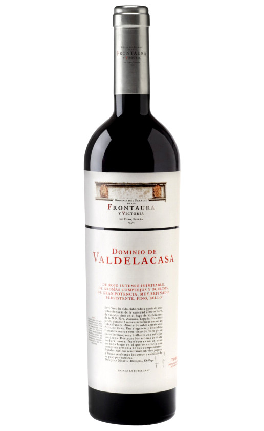 Bodegas Frontaura Dominio de Valdelacasa Toro 2018