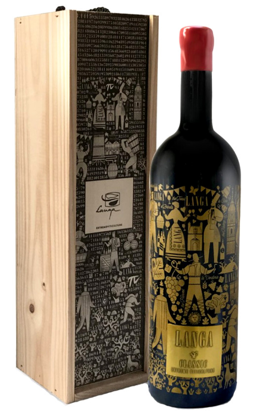 Bodegas Langa Langa Classic wooden box
