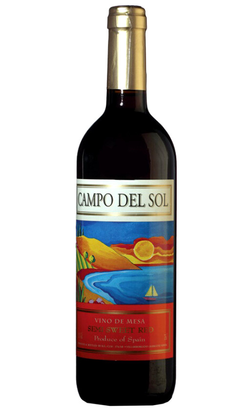 Bodegas Lozano Campo del Sol Red Semi-Sweet