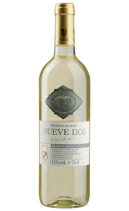Bodegas Lozano Nueve Dos Blanco Seco
