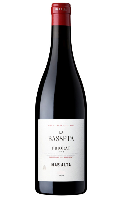 Bodegas Mas Alta La Basseta Priorat 2016