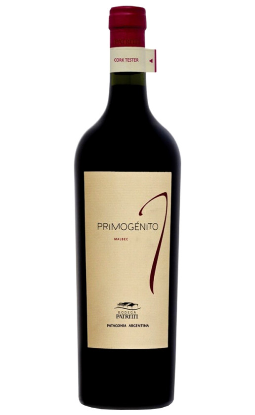 Bodegas Patritti Primogenito Malbec 2015