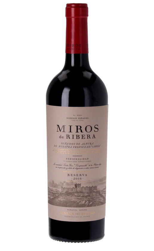 Bodegas Penafiel Miros de Ribera Reserva Ribera del Duero 2016