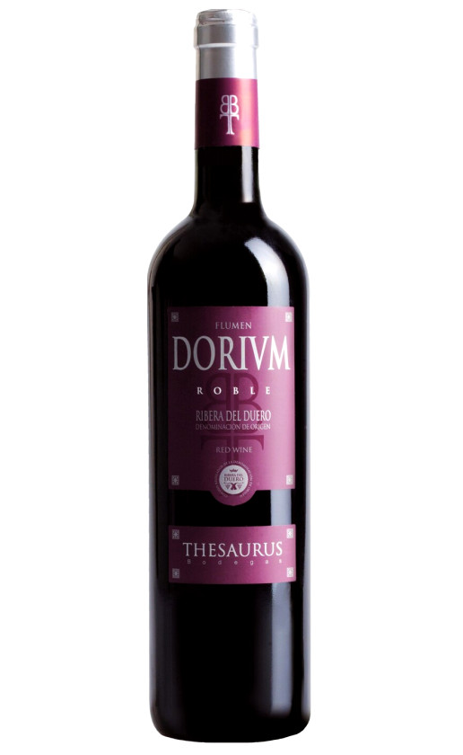 Bodegas Thesaurus Flumen Dorium Roble Ribera del Duero 2010