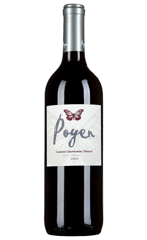 Bodegas y Vinedos de Aguirre Poyen Cabernet Sauvignon-Merlot Central Valley 2013