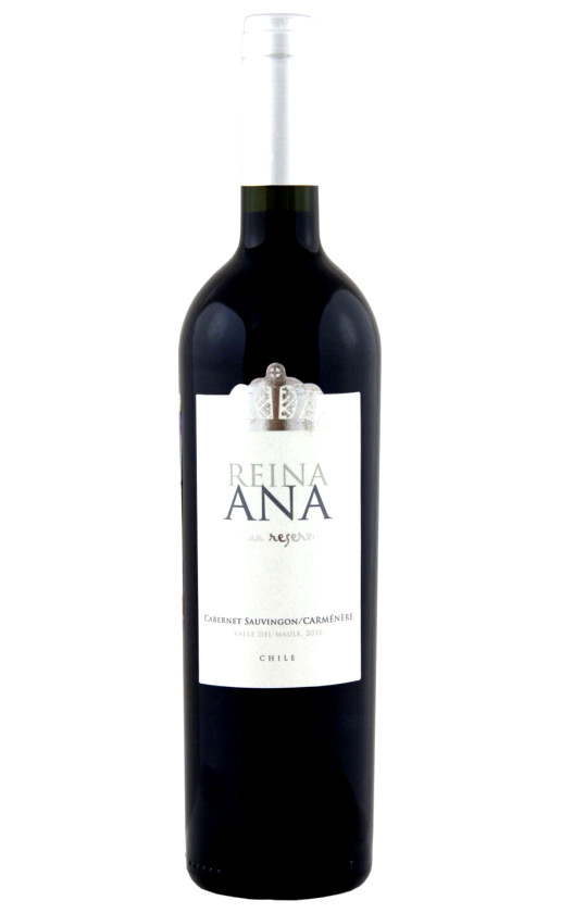 Bodegas y Vinedos de Aguirre Reina Ana Gran Reserva Cabernet Sauvignon/Carmenere Central Valley 2010