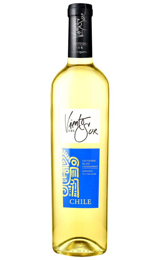Bodegas y Vinedos de Aguirre Viento del Sur Sauvignon Blanc-Chardonnay Valle Central