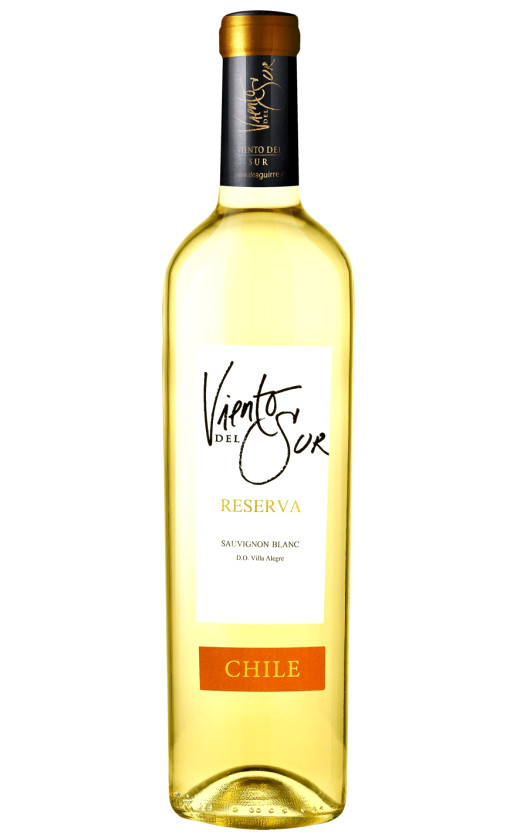 Bodegas y Vinedos de Aguirre Viento del Sur Sauvignon Blanc Reserva Villa Alegre