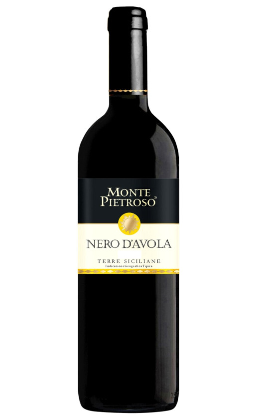 Bolla Monte Pietroso Nero d'Avola Terre Siciliane 2018