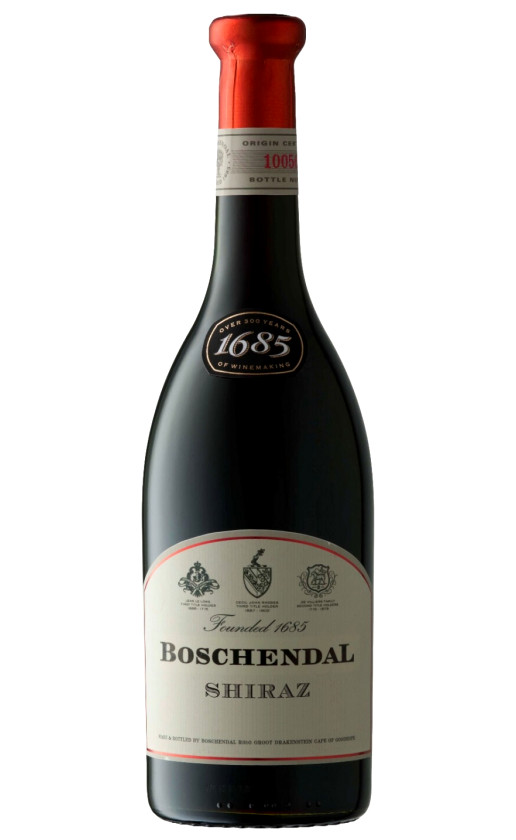 Boschendal 1685 Shiraz 2019