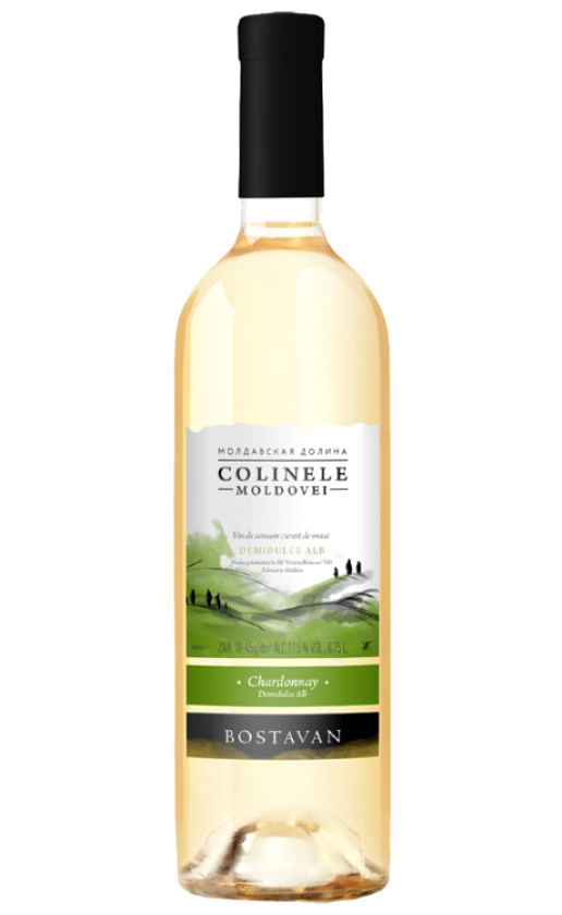 Bostavan Colinele Moldovei Chardonnay Demidulce