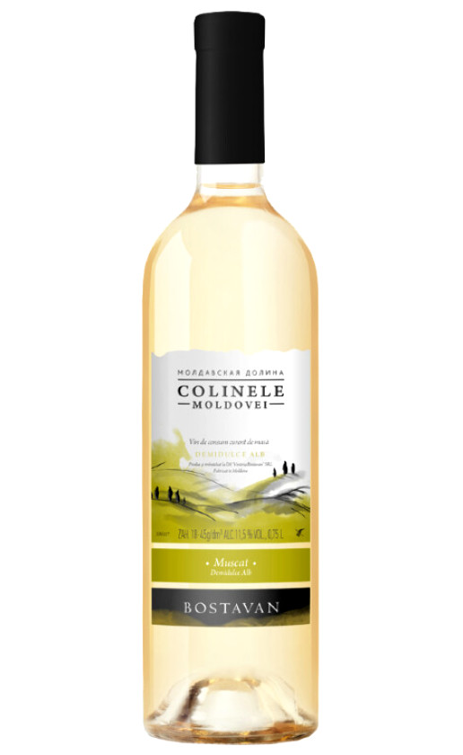 Bostavan Colinele Moldovei Muscat Demidulce
