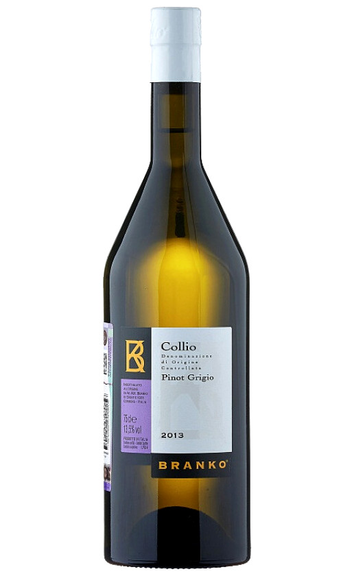 Branko Pinot Grigio Collio 2013