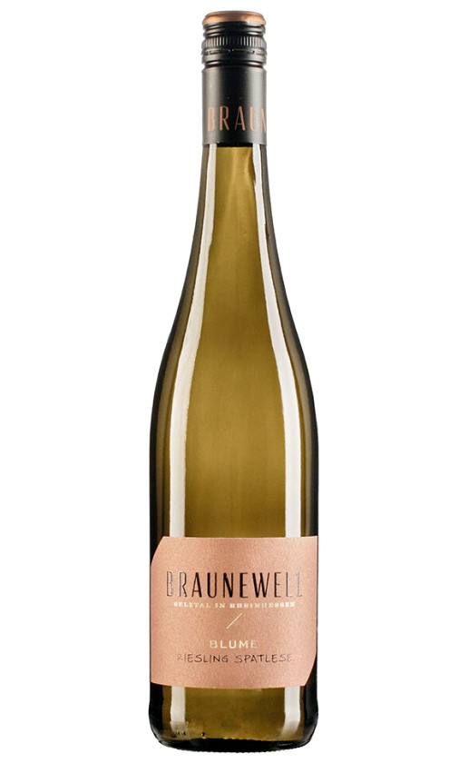 Braunewell Blume Riesling Spatlese Rheinhessen QmP