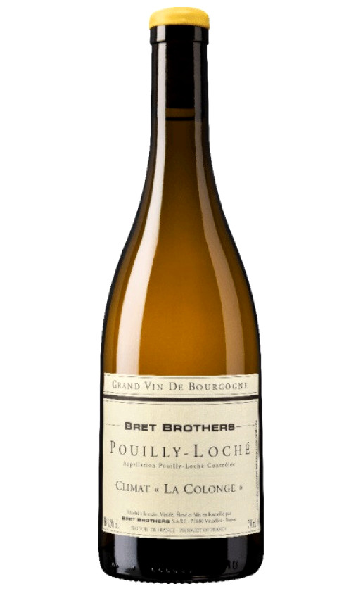 Bret Brothers Pouilly-Loche Climat La Colonge 2018