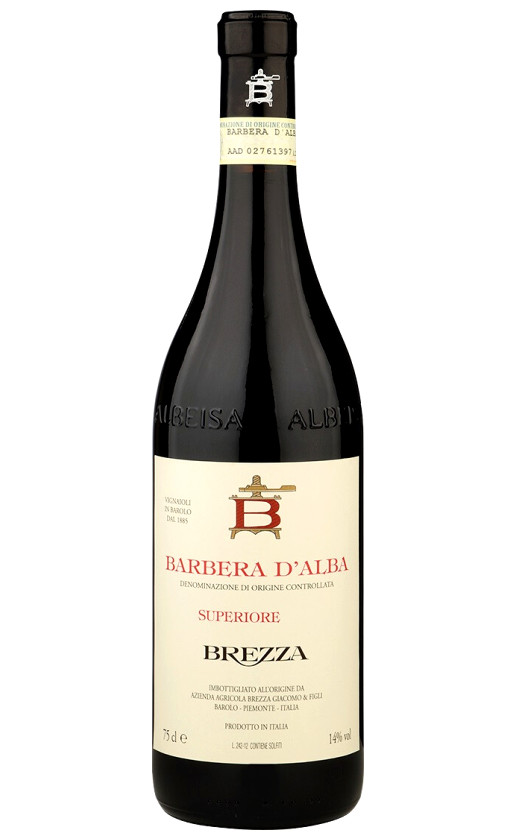 Brezza Giacomo e Figli Barbera d'Alba Superiore 2015