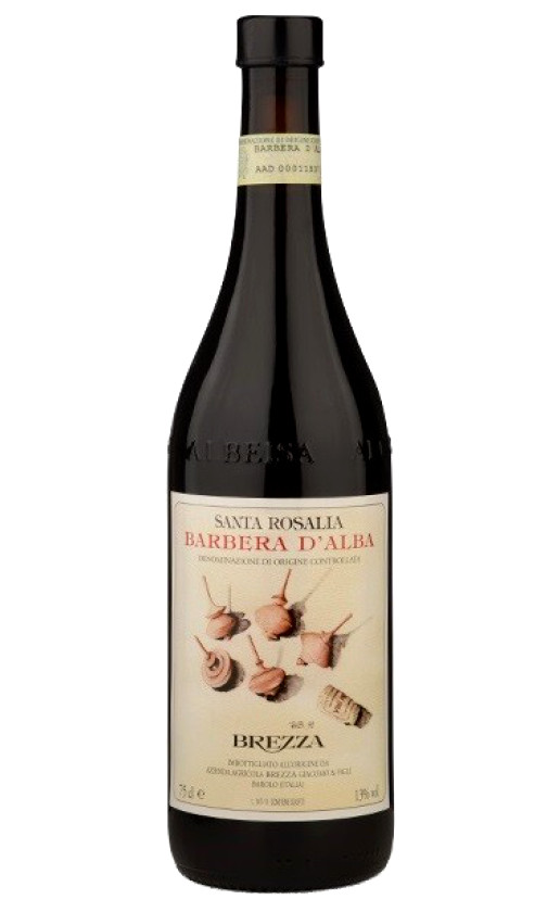 Brezza Giacomo e Figli Barbera d'Alba Vigna Santa Rosalia 2011