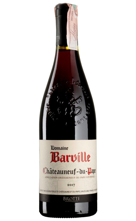 Brotte Domaine Barville Chateauneuf-du-Pape 2017