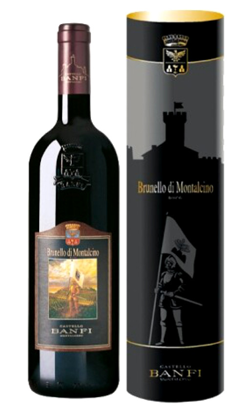 Brunello di Montalcino Banfi 2008 in tube