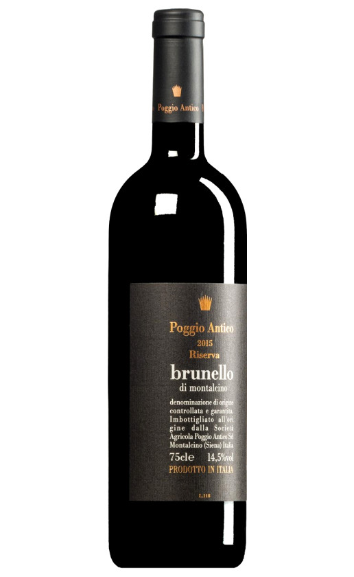 Brunello di Montalcino Riserva Poggio Antico 2015