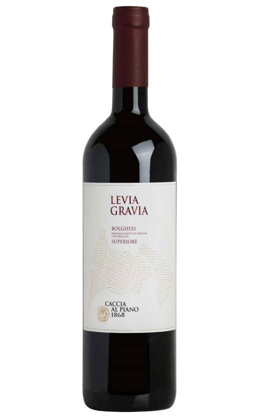 Caccia al Piano 1868 Levia Gravia Bolgheri Superiore 2015