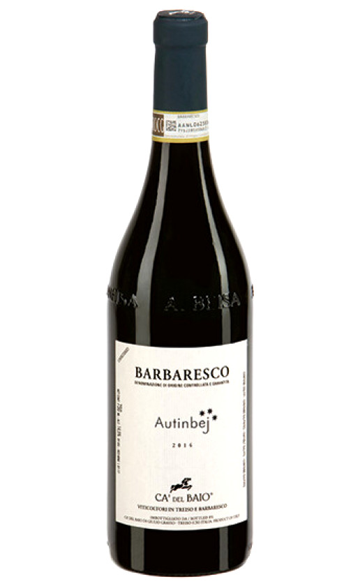 Ca'del Baio Barbaresco Autinbej 2014