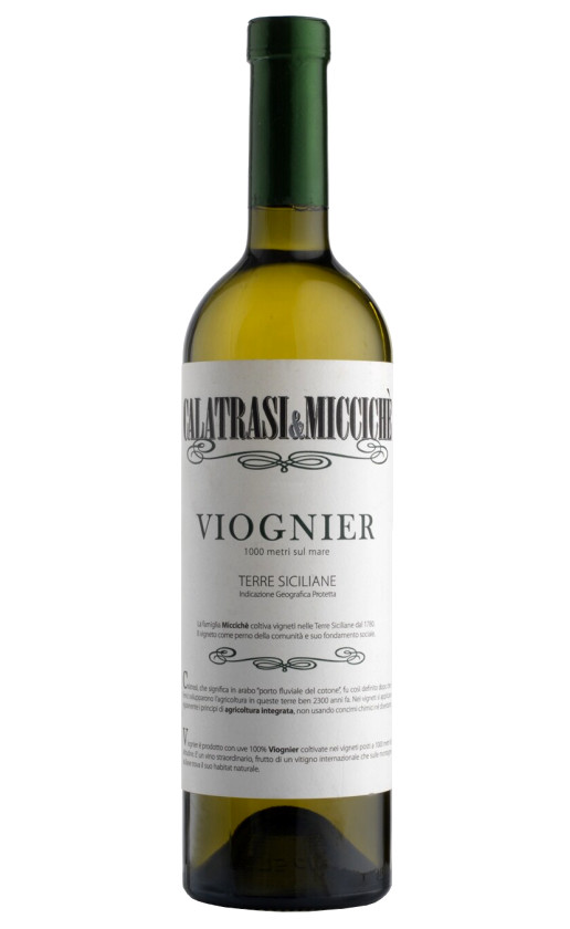 Calatrasi Viognier Terre Siciliane 2012